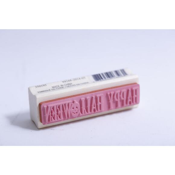 Happy Halloween, Message Stamp, Funny Letters, Greetings - Picture 2 of 3